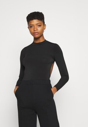 MYRA OPEN BACK - Top s dlouhým rukávem - black