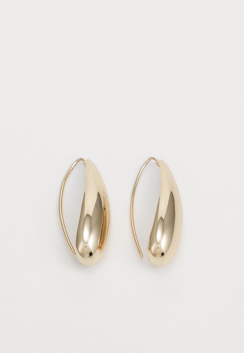DKNY SHORT PUFFY THREADER - Orecchini - gold-coloured