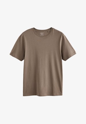 Next, CREW NECK T-SHIRT - T-Shirt basic - neutral brown