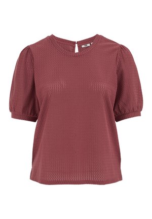 WE Fashion, CURVE - Blouse - terra cotta