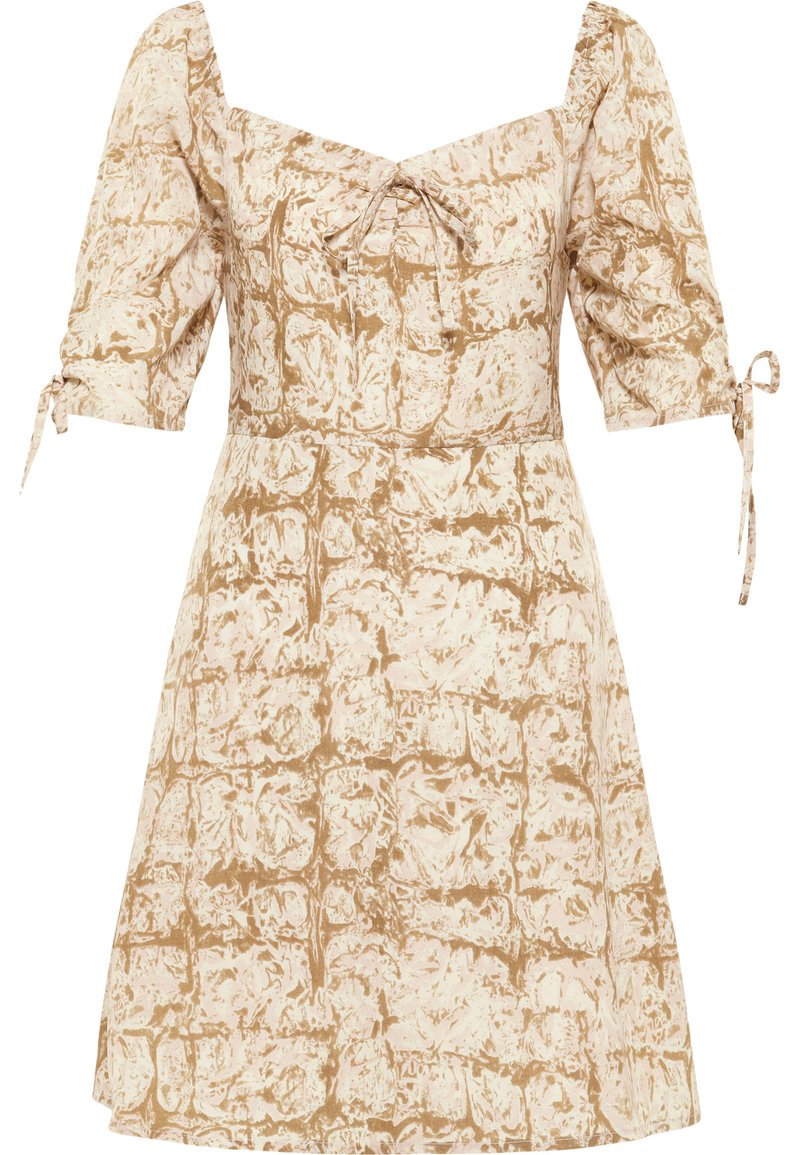 myMo ROCKS Jurk beige