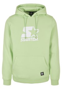 Starter - THE LOGO  - Pulover s kapuco - jadegreen Miniaturna slika 1