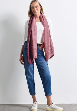 Street One, LONG SCARF WITH COLOR GRADIENT - Écharpe - rustic rouge