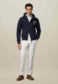 Hackett London HERITAGE RALLY  - Sudadera con cremallera - midnight blue