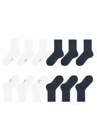 FALKE HAPPY 6-PACK - Calze - white/grey