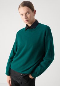 GANT C-NECK - Strickpullover - deep forest