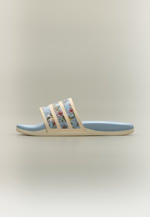adidas Sportswear, ADILETTE COMFORT 2.0 SLIDES - Сандали с Т-образна каишка - ecru tint/clear sky/auburn