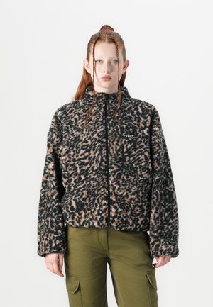 Volcom WYLDING OUT SHERPA - Fleecejas - animal print