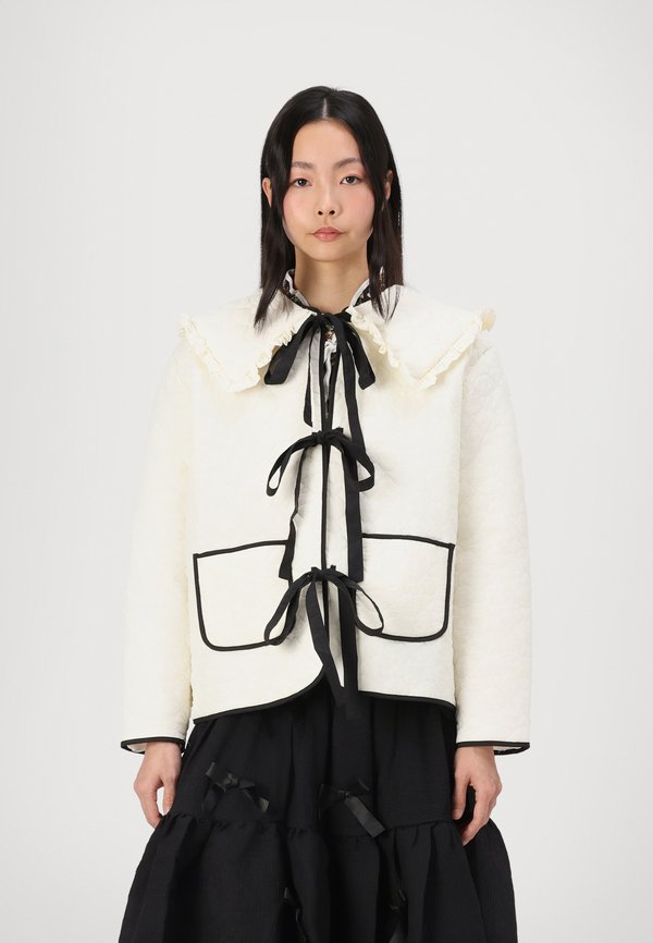 SWALLOW HEARTS QUILTED  - Übergangsjacke - ivory