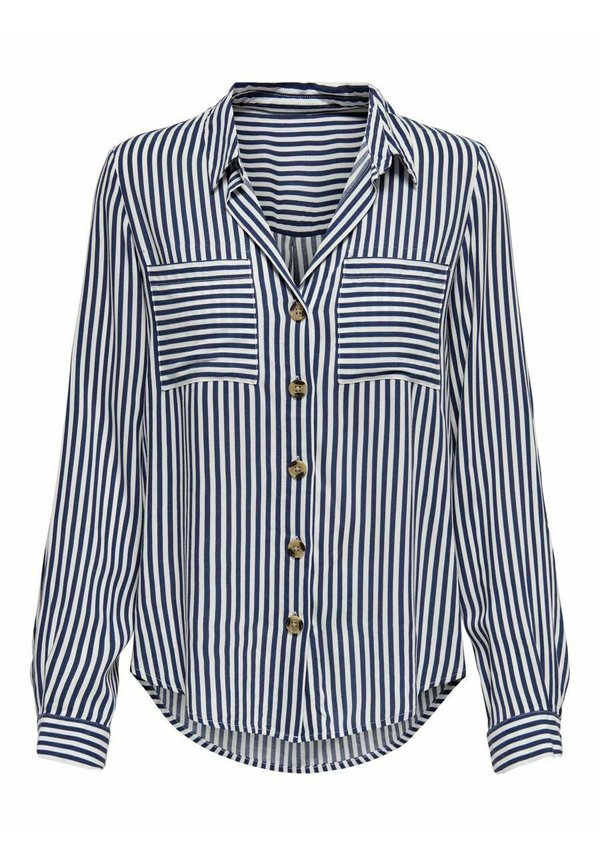 ASMIN   - Button-down blouse - peacoat4