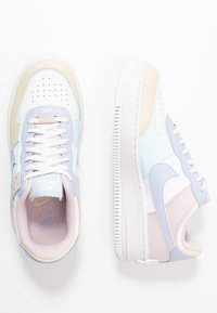 Nike Sportswear AF1 SHADOW - Sapatilhas - summit white/ghost/glacier blue/fossil/barely rose