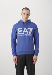 EA7 Emporio Armani Felpa con cappuccio - bluette