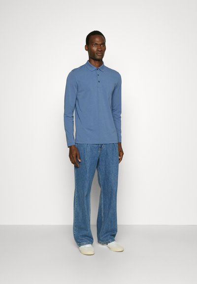 Filippa K LUKE STRETCH - Polo majica - paris blue