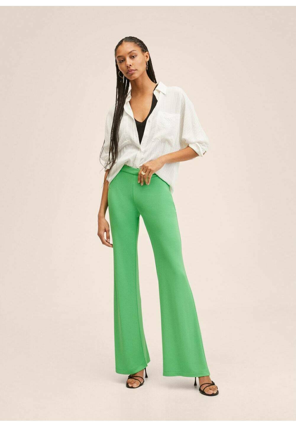 Mango Pantaloni - groen/verde - Zalando.it