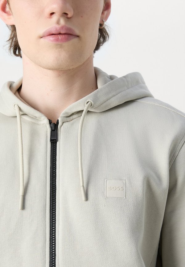 ZETALKY - Zip-up sweatshirt - light beige4