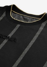 Next VERTICAL STRIPE-REGULAR FIT - T-shirts print - black