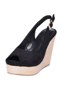 Ciabalù ZEPPE - Sandali con tacco - nero