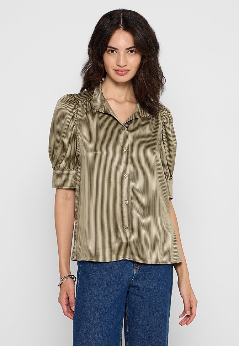DKNY Overhemdblouse goudkleurig