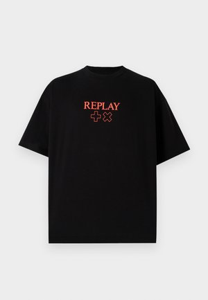 Replay REPLAY X MARTIN GARRIX TSHIRT - Print T-shirt - black