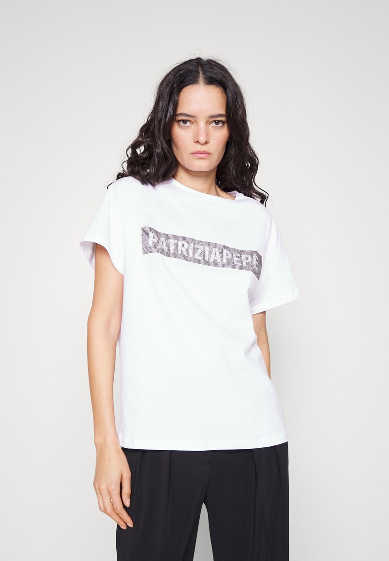 Patrizia Pepe Yellow Cotton Tank Tops main image 1