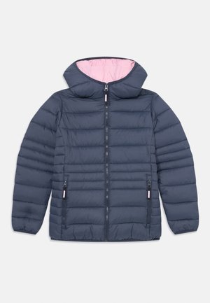 KID JACKET FIX HOOD - Välikausitakki - titanio