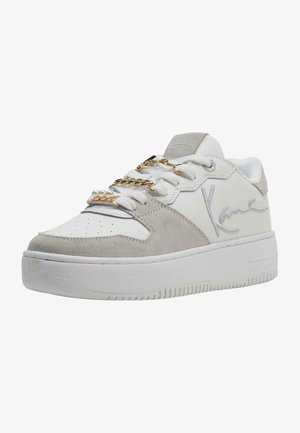 Karl Kani UP LOGO PRM - Sneakers laag - white grey