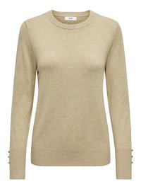 MALOU ON BUTTON - Pullover - irish cream