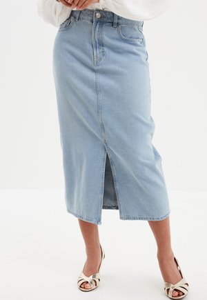 Gonna di jeans - denim triple stone