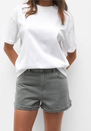 PULL&BEAR Denimshorts - dark grey