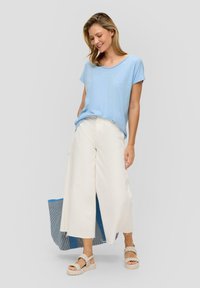 s.Oliver T-Shirt print - himmelblau