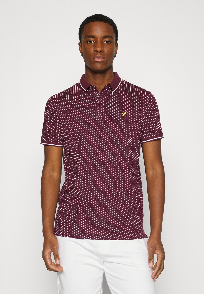 Pier One SLIM - Polo - bordeaux