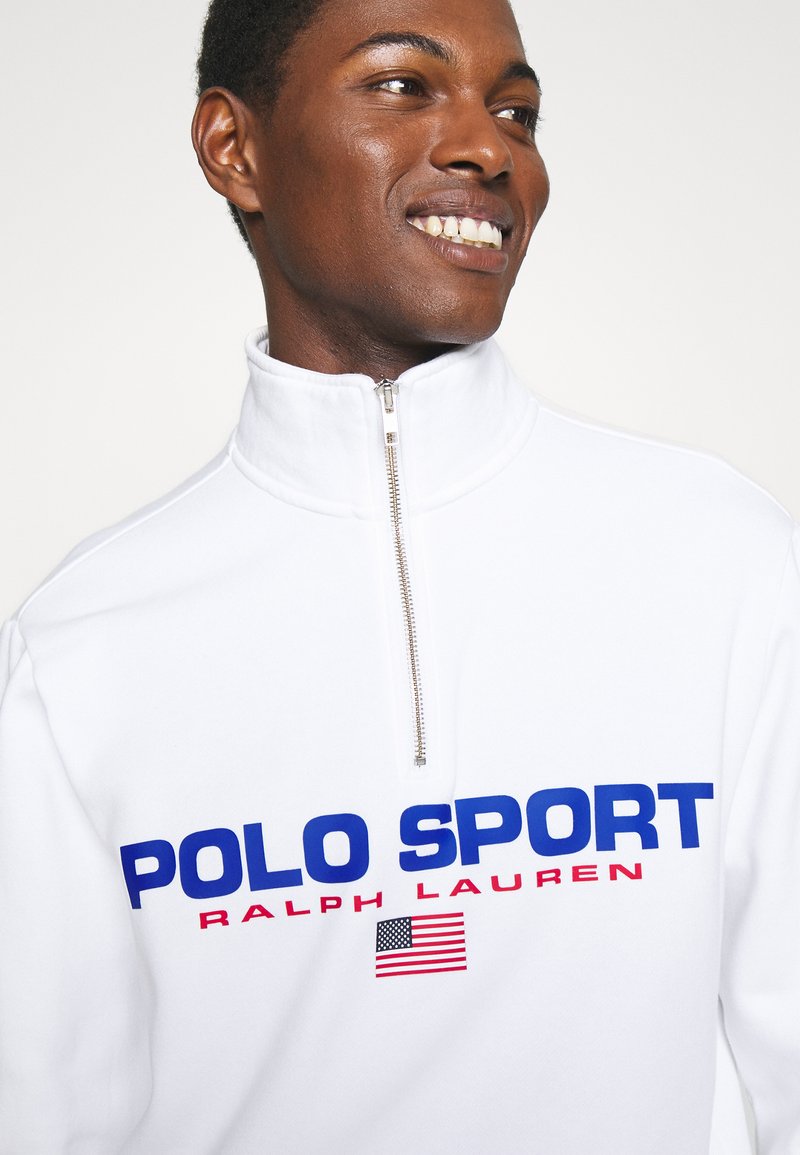 Polo Ralph Lauren POLO SPORT FLEECE SWEATSHIRT - Sweatshirt - white -  