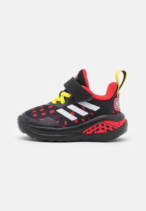 FORTARUN SUPERHERO UNISEX - Laufschuh Neutral - core black/footwear white/vivid red