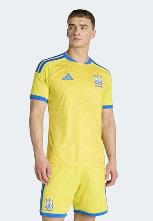 UKRAINE 26 HOME - National team wear - bright yellow