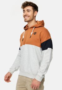 INDICODE JEANS Sweat à capuche - toffee