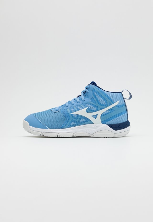 WAVE SUPERSONIC 2 MID - Scarpe da pallavolo - dellarblue/white