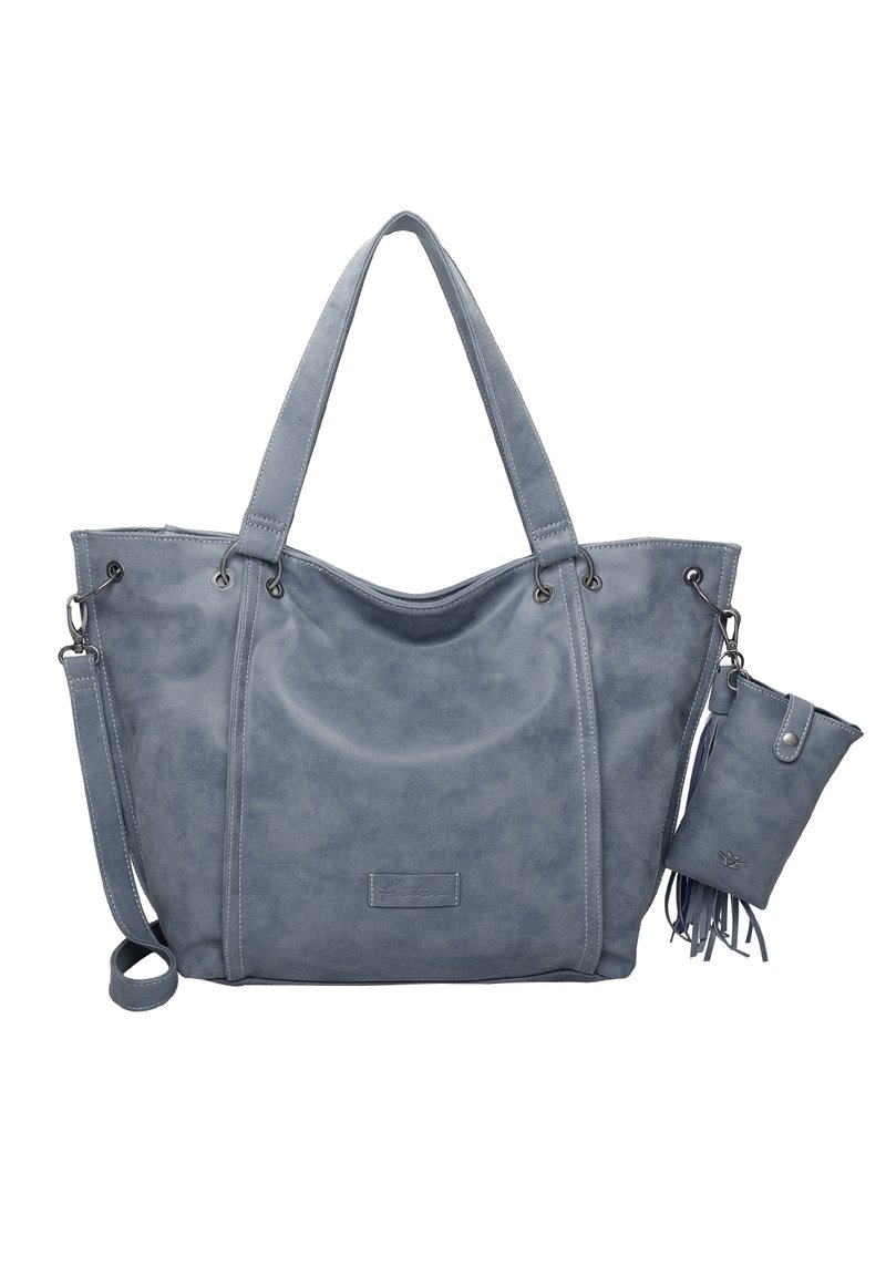 Damen Handtaschen | Fritzi aus Preußen VINTAG Handtasche surf/blau - BZ59009 Damen Handtaschen | Fritzi aus Preußen VINTAG Handtasche surf/blau - BZ59009