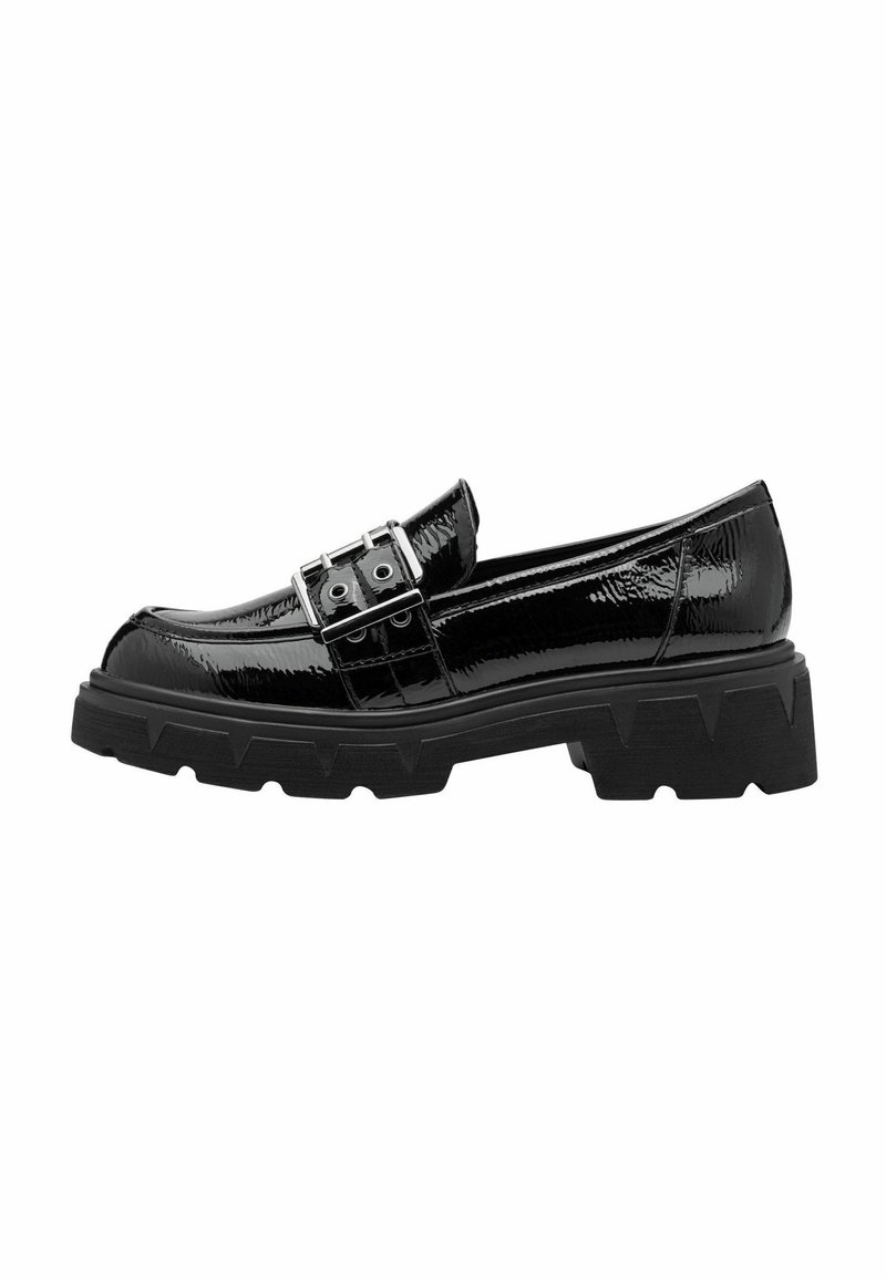 Marco Tozzi Scarpe senza lacci - black patent