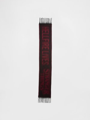 STRANGER THINGS FRINGE UNISEX - Halsduk - red