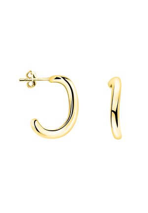 CURVED - Ohrringe - gold coloured