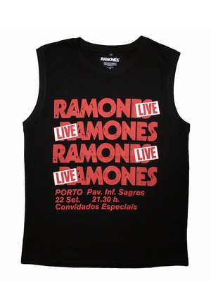 RAMONES LIVE IN CONCERT - Top - black
