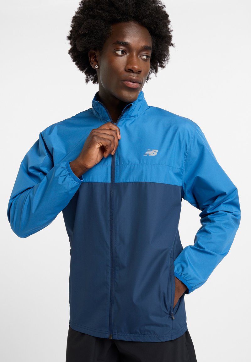 New Balance RUN JACKET - Windbreaker - blue