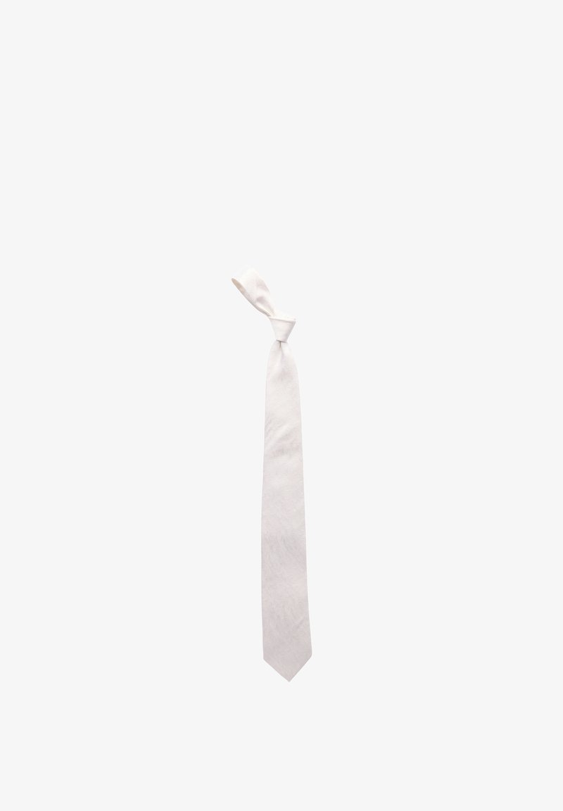 John Henric FORMAL WOVEN - Stropdas - white