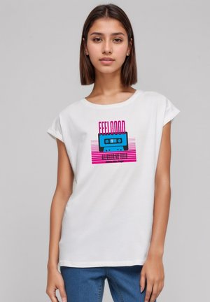 CLASSIC ROLL UP  D-FEGOKIL - T-Shirt print - white