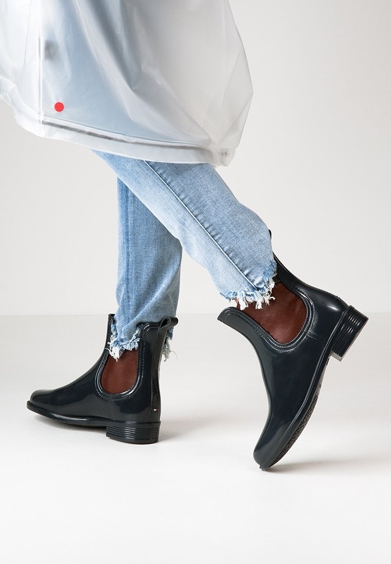 Tommy Hilfiger Kumisaappaat - dark blue