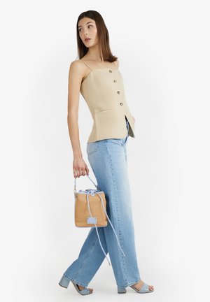 Miriade, SECCHIELLO FLEUR - Borsa a mano - azzurro