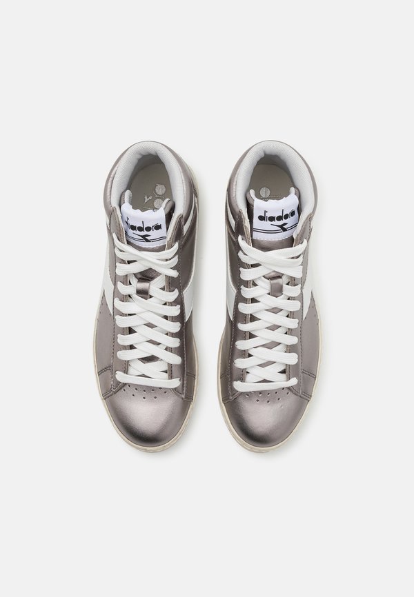 GAME METALLIC - Trainers - silver metalized2