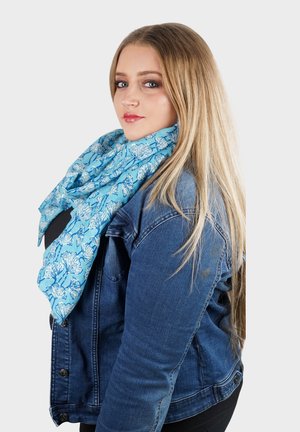 Harpa Sjaal - blauw goud