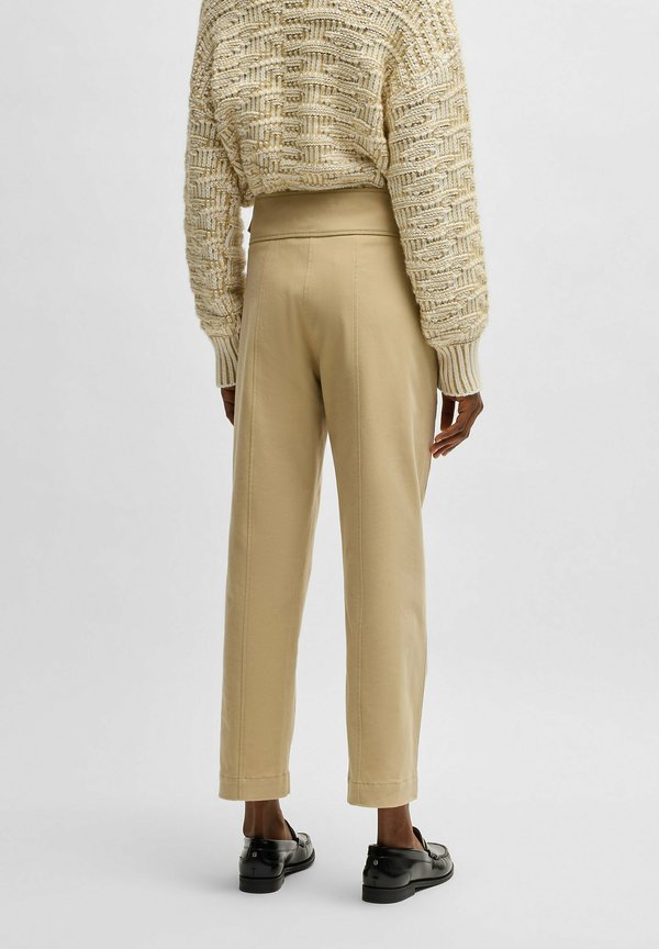Trousers - beige nine3
