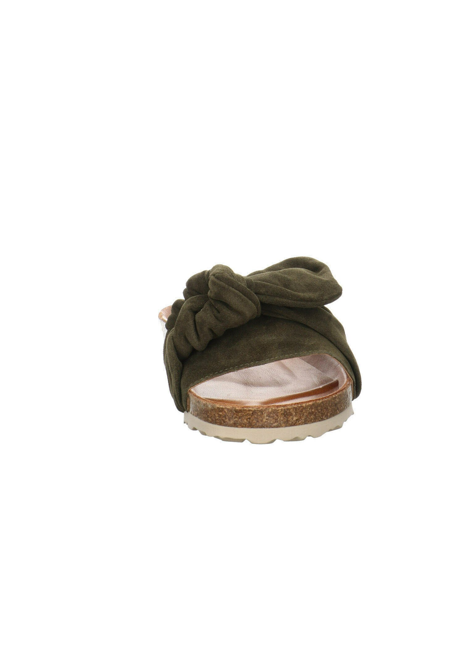 Verbenas Roxy Velour Pantolette in grün
